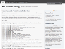 Tablet Screenshot of abeheward.com